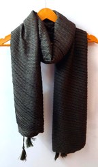 تصویر شال زنانه پاییزه رنگ یشمی 