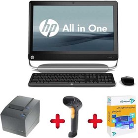 تصویر پکیج صندوق فروشگاهی سوپر مارکت تاچ HP All in one Elite 7320 