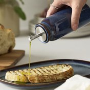 تصویر ظرف روغن و آبلیمو ایکیا مدل BRUGDHAJ رنگ آبی 