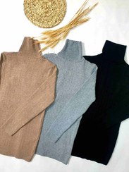 تصویر تونیک بافت یقه اسکی 