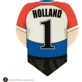 تصویر فلایت طرحدار دارت بسته سه عددی | سفید/قرمز 