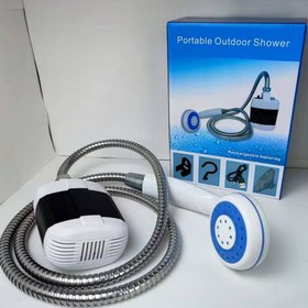 تصویر دوش شارژی قابل حمل Portable rechargeable shower