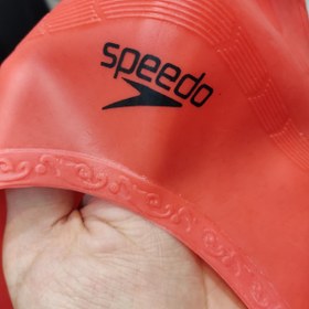 تصویر کلاه شنا سیلیکونی مدل گوش دار SPEEDO Speedo