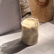 تصویر لیوان بلور دفرمه بزرگ 