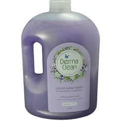 تصویر مایع دستشویی درماکلین مدل lavender حجم 3750 میلی لیتر 