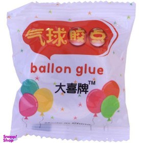 تصویر چسب بادکنک مدل a33 بسته 100 عددی 