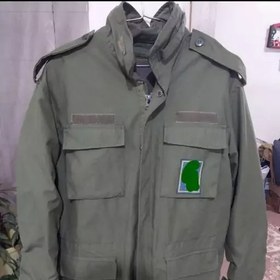 تصویر اورکت نظامی سبز سپاه 