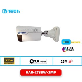 تصویر دوربین مداربسته بولت 2 مگاپیکسل هایتک مدل HAB-2788W-2MP 