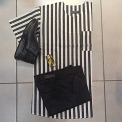 تصویر تیشرت یقه کوبایی کد 30 