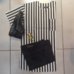 تصویر تیشرت یقه کوبایی کد 30 