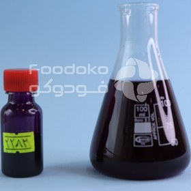 تصویر رنگ مایع بنفش Liquid Purple Artificial Color