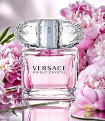تصویر عطر ادوپرفیوم زنانه ورساچه برایت کریستال حجم ۵ میل خنک و شیرین 
