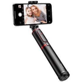 تصویر سه پایه و مونوپاد بلوتوثی باسئوس Baseus SUDYZP-D Baseus SUDYZP-D Fully Folding Selfi Stick