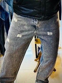 تصویر شلوار جین بگ استریت مدل سنگ شست _ نوکمدادی - 33 