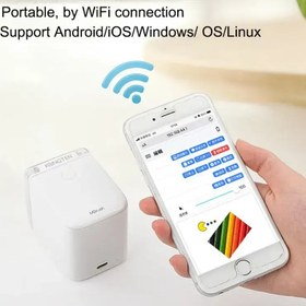 تصویر پرینتر همه کاره Wireless Wifi Printer Small Portable Color Printer