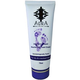 تصویر کرم ترمیم کننده قوی ترک پا Adra ا Adra Intensive Repair Nourishing Foot Cream Adra Intensive Repair Nourishing Foot Cream