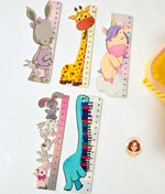 تصویر خط کش فانتزی - زرافه 