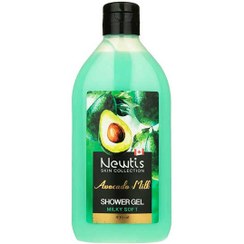 تصویر شامپو بدن کرمی شیر آووکادو 400میل نیوتیس Newtis Avacado Milk Creamy Shower Gel 400ml