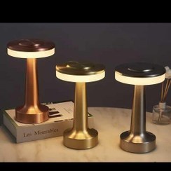 تصویر آباژور رومیزی شارژی لمسی مدل JC48 