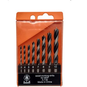 تصویر ست 8 عددی مته چوب ATM 