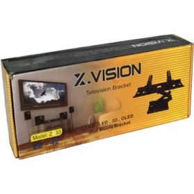 تصویر براکت پایه دیواری تلویزیون بازویی ایکس ویژن مدل X-Vision ZB33 مناسب برای تلویزیون 26 تا 42 اینچ X-Vision ZB33