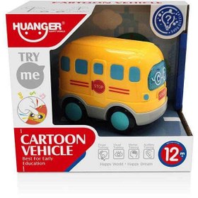 تصویر اسباب بازی اتوبوسHE0537 هانگر HUANGER 