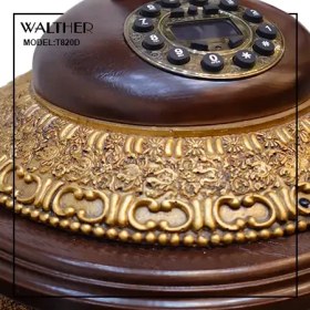تصویر تلفن پایه دار والتر مدل T800 – شماره گیر چرخشی 