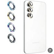 تصویر محافظ لنز دوربین سامسونگ مدل A54 نگین دار 