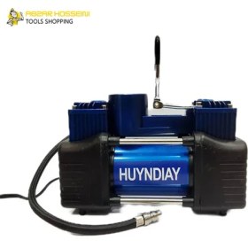 تصویر پمپ باد فندکی هیوندای مدل RD-AC14 دو سیلندر 