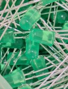 تصویر لامپ LED سبز 5mm 