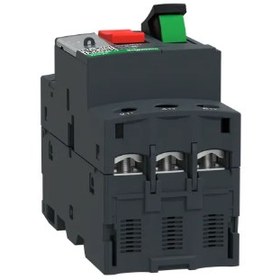 تصویر کلید حرارتی اشنایدر الکتریک 23 الی 17 آمپر 3 پل مدل GV2ME21 Motor circuit breaker, TeSys GV2, 3P, 17-23 A, thermal magnetic, screw clamp terminals