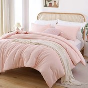 تصویر روتختی اسپرت ساده صورتی - یک و نیم نفره / 