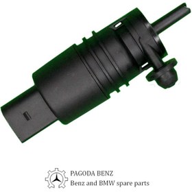 تصویر پمپ شیشه شور بنز 