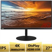 تصویر مانیتور استوک لنوو Lenovo ThinkVision P27U-10 سایز27 اینچ 4K 