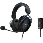 تصویر هدست گیمینگ باسیم هایپر ایکس مدل Cloud Alpha S HyperX Cloud Alpha S PS5 Edition USB Gaming Headset with 7.1 Surround Sound