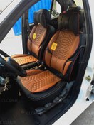 تصویر روکش صندلی چرم طرح آکورا پرو مناسب رنو ال 90 کد L90-ACU-P 