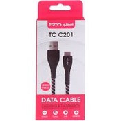 تصویر کابل تبدیل USB به USB-C تسکو مدل TCC201 طول 1 متر 