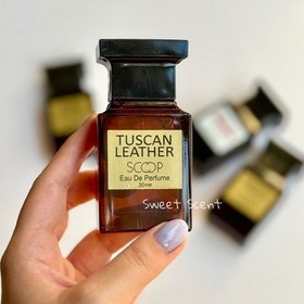 تصویر عطر جیبی اسکوپ مدل تام فورد توسکان لدر حجم 30 میلی لیتر Scope pocket perfume Tom Ford Tuscan Leather, volume 30 ml