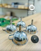 تصویر قیف استیل صافی‌دار 