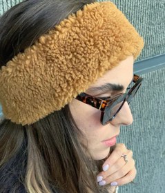 تصویر تل مو و هدبند تدی - سفید 