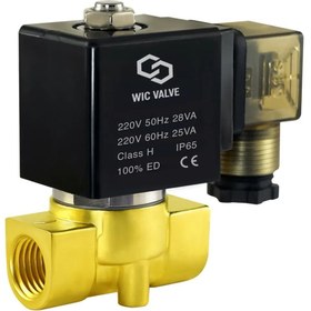 تصویر شیر برقی 2-2 پنوماتیک | 1/2 