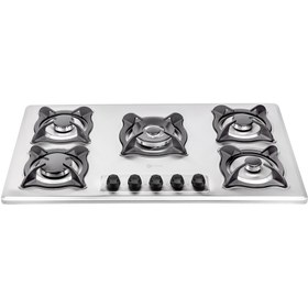 تصویر اجاق گاز استیل ۵ شعله درسا مدل مانلی DG2204-5M Dorsa Steel Hob Model Maneli