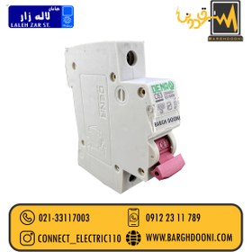 تصویر فیوز مینیاتوری تیپ C دنا الکتریک تکفاز 63A Miniature Circuit Breaker 63A Dena electric