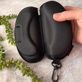 تصویر کیف عینک مشکی 