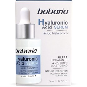 تصویر سرم هیالورونیک اسید باباریا حجم 30 میل Babaria Hyaluronic Acid Serum 30ml