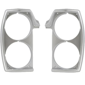 تصویر قاب چراغ نیسان – استیل 