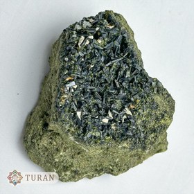 تصویر سنگ راف اپیدوت طبیعی 229 گرم 