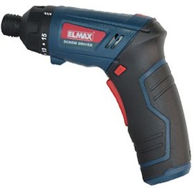 تصویر پیچ گوشتی شارژی المکس 3.6 ولت لیتیوم 193 s.d Rechargeable 3.6V lithium screwdriver ELMAX