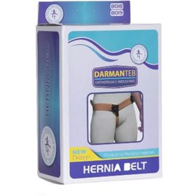 تصویر فتق بند دو طرفه برند درمان طب کد محصول 8019 Hernia Belt