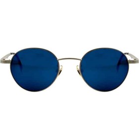 تصویر عینک آفتابی گرد آینه‌ای آبی Sting n4069 